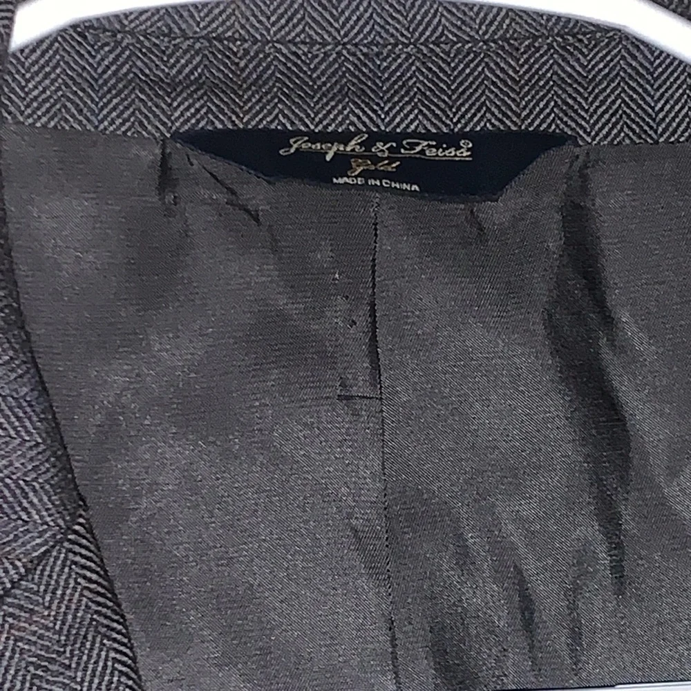 Joseph & Feiss Charcoal Blazer Size 44 Short